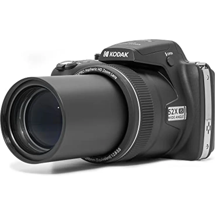 Kodak Astro Zoom High Dynamic Range Digital Spiegelreflexkamera, 20MP schwarz – Bild 6