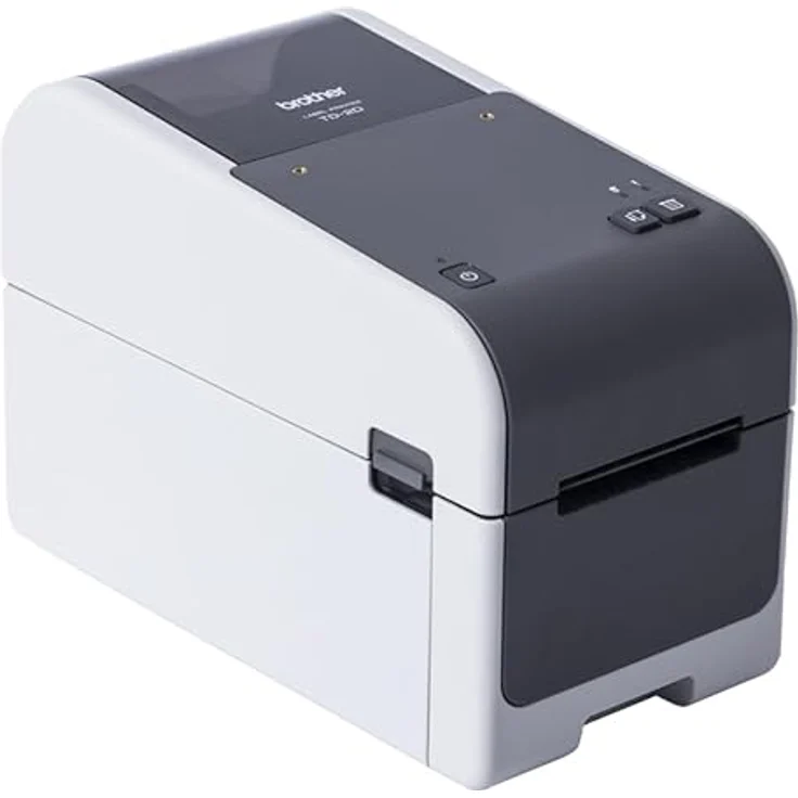 Brother TD-2310D203, Etikettendrucker mit 41209 dpi für Einzelhandel, Gesundheitswesen und Rückverfolgbarkeit, grau – Bild 3