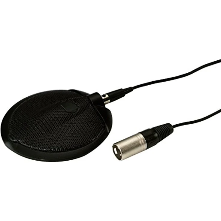 MONACOR ECM-302B Grenzflächenmikrofon, 6-m-Anschlusskabel, schwarz – Bild 2