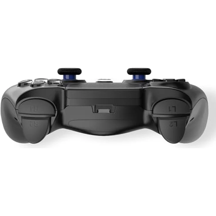 Freaks and Geeks Wireless Controller V2, Kabelloser Gaming Controller für PS4/PS3/PC mit LED-Tasten und 3,5-mm-Klinke, Schwarz – Bild 5