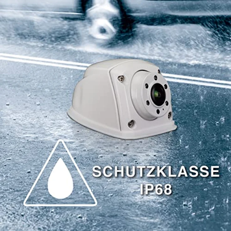 Zenec ZE-RVSC150MV, Multi-View Rückfahrkamera mit 6 Anzeigemodi und robustem Aluminiumgehäuse, kompatibel mit ZENEC Geräten – Bild 4