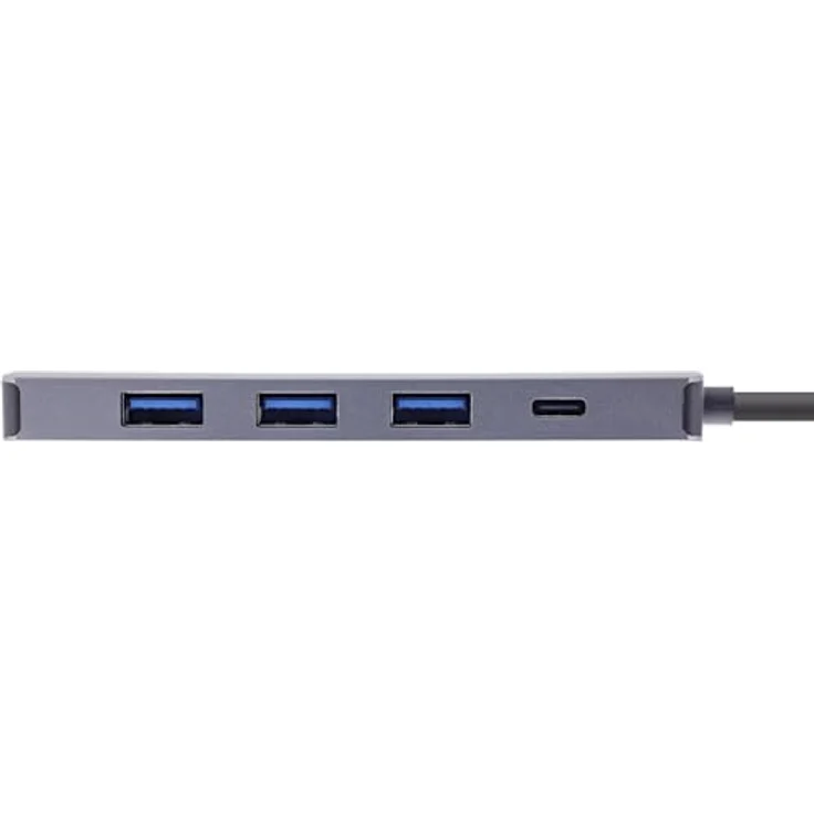 InLine Multifunktions-Hub 33271A, 3x USB-A 5 Gb/s, HDMI 4K 60 Hz, USB-C Power Delivery 100 W, kompatibel mit Windows, macOS, Linux, Aluminiumgehäuse – Bild 4