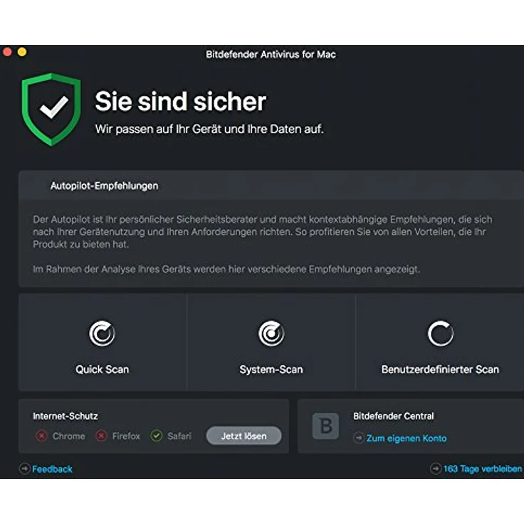 Bitdefender Antivirus for Mac 2024 - 3 Geräte | 2 Jahre Abonnement | Mac Aktivierungscode per Post – Bild 5