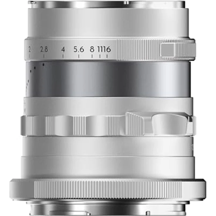 THYPOCH Simera 28mm f1.4 Objektiv für Nikon Z Mount, Full-Frame mit de-click Blendenmodus, Silber – Bild 5