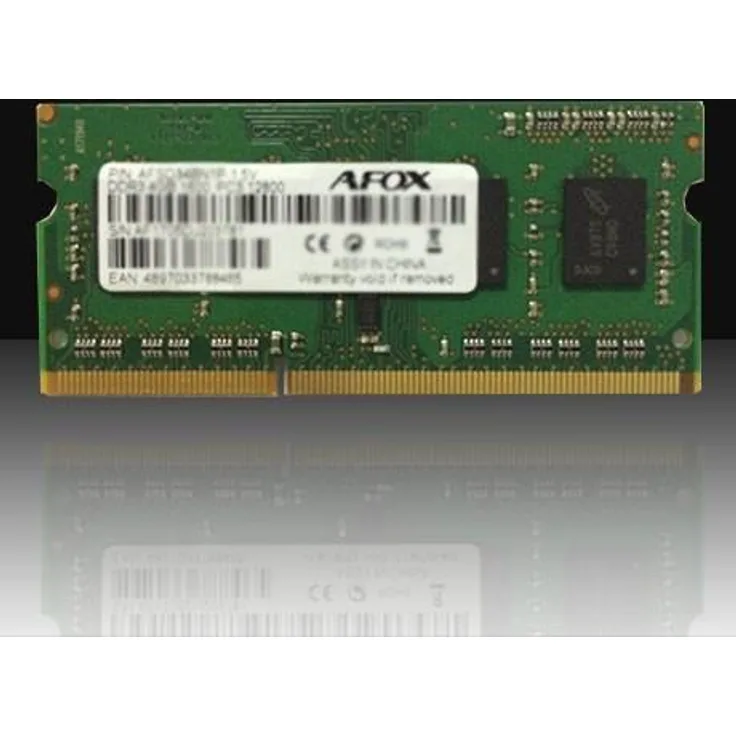 AFOX SO-DIMM DDR3 8GB 1866MHz Arbeitsspeicher für Laptops, verbesserte Systemleistung und Stabilität