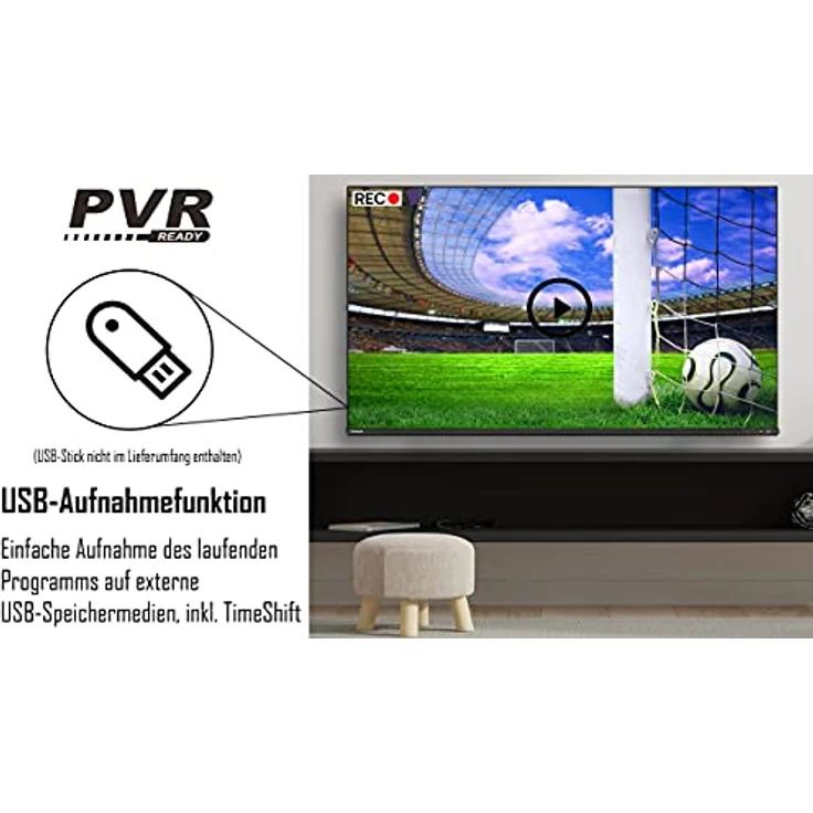 Toshiba 55UK3163DG 139 cm (55 Zoll) LED Smart TV (Ultra HD, Dolby Vision, HDR10, HDR HLG, Direct LED) HD-Triple-Tuner (Sat, Antenne, Kabel) Energieklasse G (DE-Modell) – Bild 12