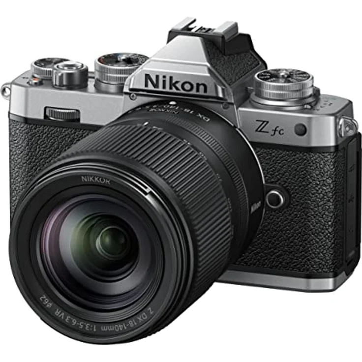 Nikon Z fc Kit Z DX 18-140mm 1:3.5-6.3 VR, Systemkamera mit 20.9 MP, OLED-Sucher, 4K UHD-Video, ISO 100-51.200, Hybrid AF, schwarz – Bild 1