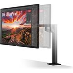 LG Electronics 32UN880-B.BEU 31,5 Zoll Ultrafine Ergo 4K IPS Monitor, schwarz (UHD, HDR10, Gaming Features, AMD Radeon FreeSync)