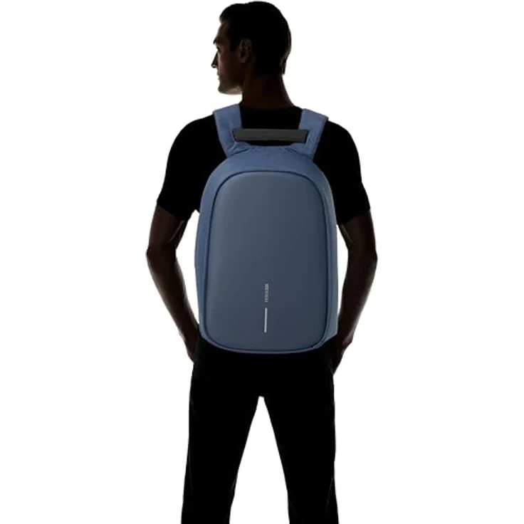 XD Design Bobby Hero XL, 17" Laptop Backpack in Marineblau, großer Rucksack mit Schutzfunktion und Diebstahlschutz – Bild 2
