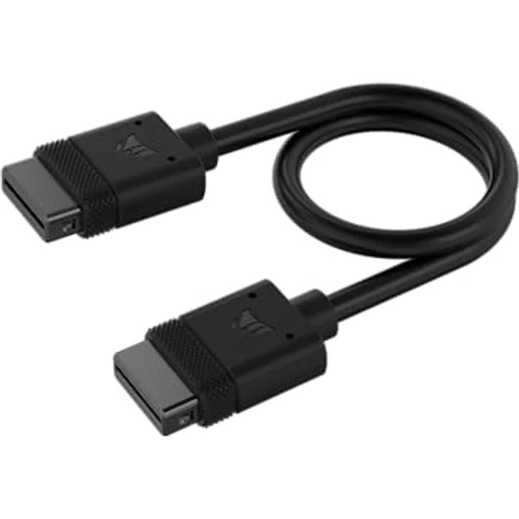 Corsair iCUE LINK Kabel - 200mm Gerade - Schwarz – Bild 2