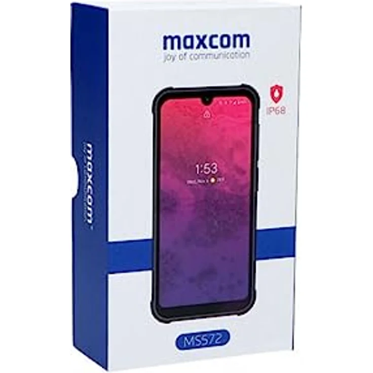 Maxcom Maxcom MS 572 4G NFC 4G, 5,7'' display, 4100mAh Wasserdicht Smartphone, Gorilla Glass, 32 GB ROM, 3 GB RAM, Blau – Bild 4