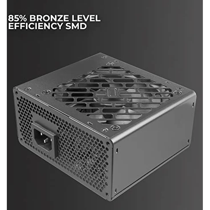 Tacens Anima APSIII500, Netzteil PC SFX 500W, SMD Technologie 85% Bronze 12V, Ultraleiser 9cm Lüfter, Schwarz – Bild 2