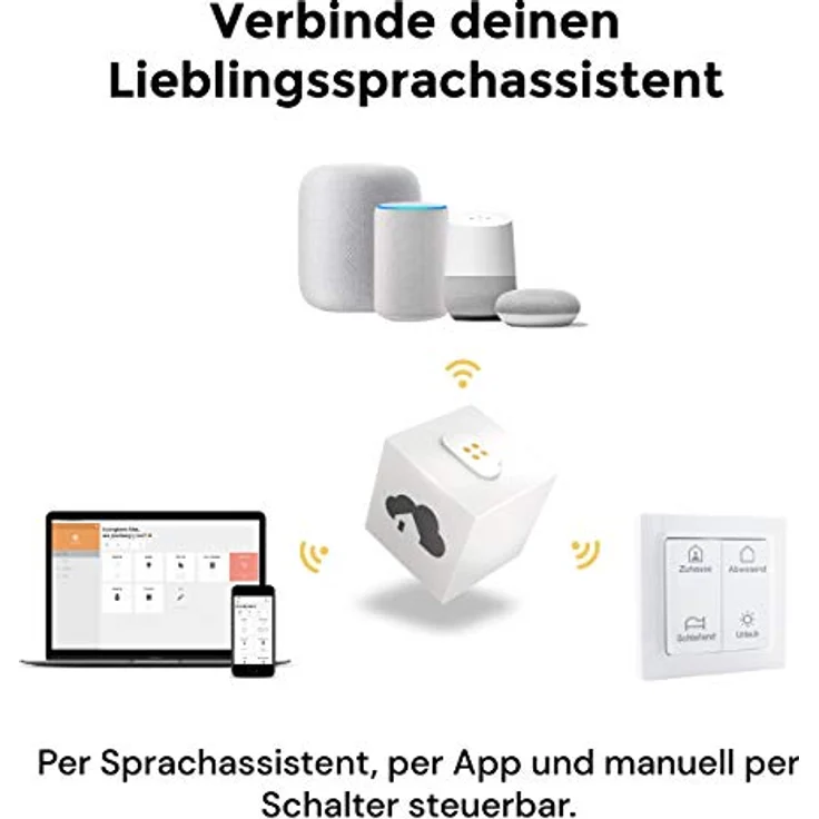 Bundle homee Brain Cube + ZigBee Cube modulare Smart Home Zentrale Würfelprinzip – Bild 6