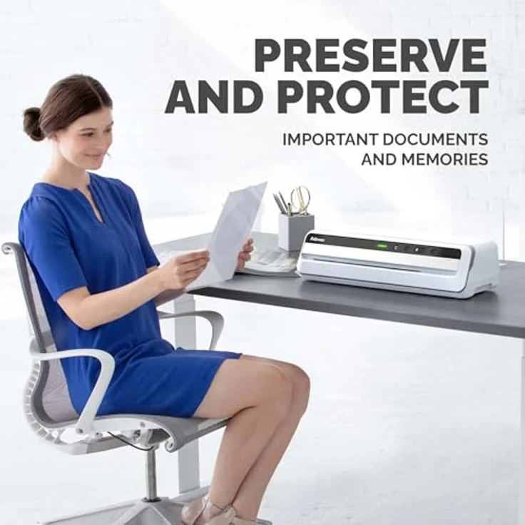 Fellowes Capture125 SuperQuick Laminierfolien glänzend, A4, 125 micron, 100 St. – Bild 8