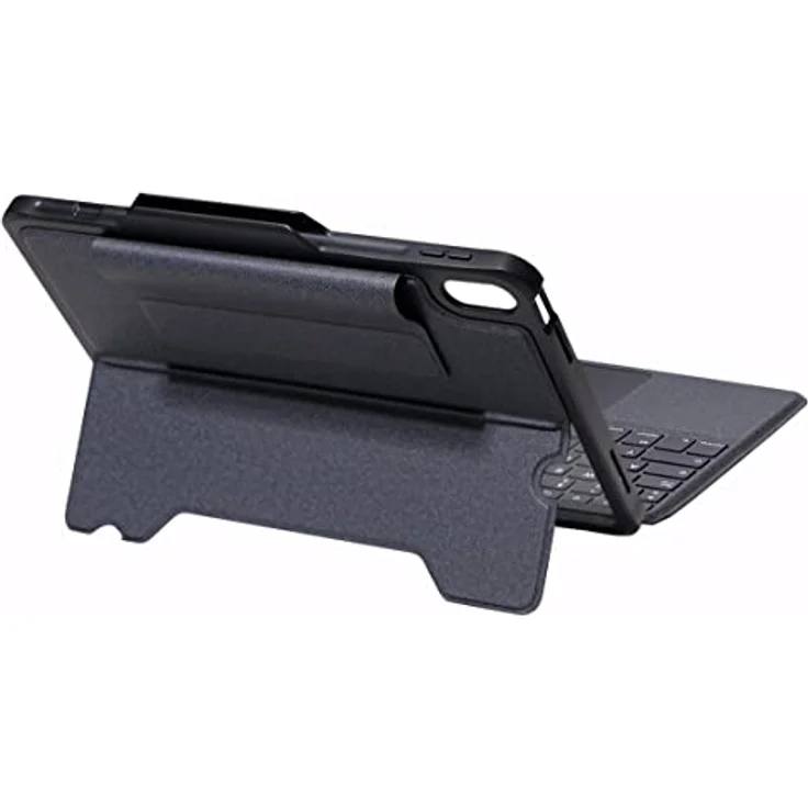 DEQSTER Rugged Touch Keyboard Folio für iPad 10.9" (10. Generation) - Tastatur Hülle - Bluetooth - Touchpad - QWERTZ – Bild 3