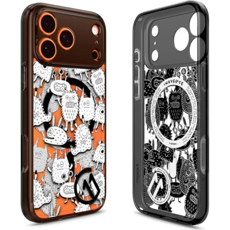 Spigen c11 Series Inkverse Edition (Mag Fit), Smartphone Hülle für Apple iPhone 17 Pro, Mehrfarbig, limitierte Kollektion – Bild 1