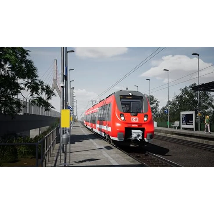 Maximum Entertainment Train Sim World 6, PS5-Spiel mit Morristown Line, DB BR 294 DLC-Paket und Zugbegleiter-Modus – Bild 3