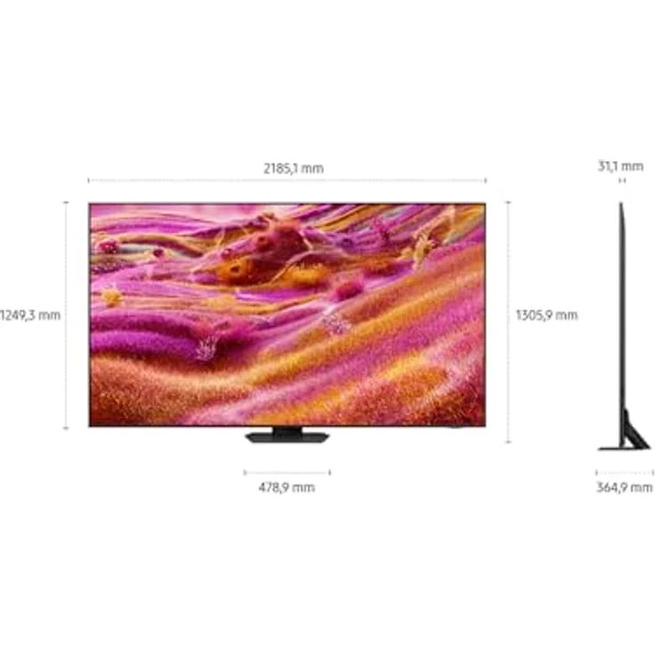 Samsung Neo QLED 4K QN90F, 98 Zoll (249 cm) Mini LED Fernseher mit NQ4 AI Gen3 Prozessor, Neo Quantum HDR+, 4K Upscaling Pro, Dolby Atmos, Antireflexion, Knox Security, Samsung Vision AI Smart TV – Bild 4