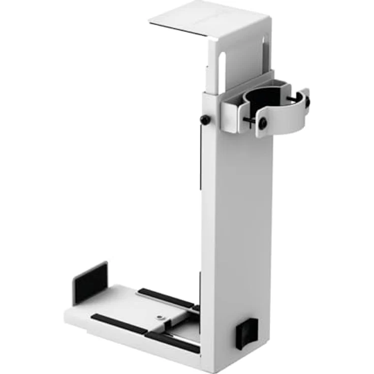 Arozzi Arena PC Mount, Laptop-Zubehör in Weiß mit vielseitigen Montageoptionen – Bild 4
