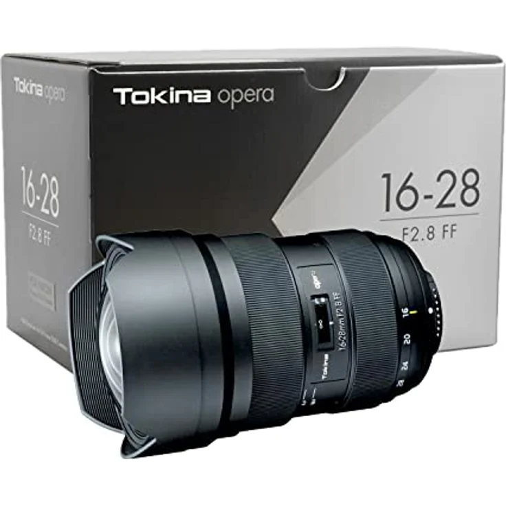 Tokina Opera 16-28mm F2.8 FF SLR Weitwinkel-Zoomobjektiv Schwarz - Kameraobjektive (SLR, 15-13, Weitwinkel-Zoomobjektiv, 0,28 m, Nikon F, 2,8-22) – Bild 4