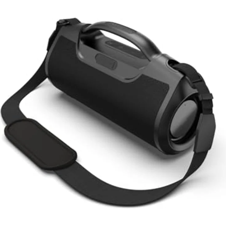 Hama Mate Pro MK II, Bluetooth Lautsprecher mit IPX6 Spritzwasserschutz, 60 Watt Nennleistung, 16 h Akkulaufzeit, Schwarz – Bild 7