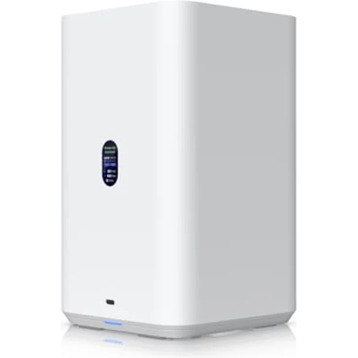 Ubiquiti Unifi UNAS2, 2-Fach NAS mit 2,5-Gigabit-Ethernet, PoE++ und lüfterlosem Design, weiss – Bild 3