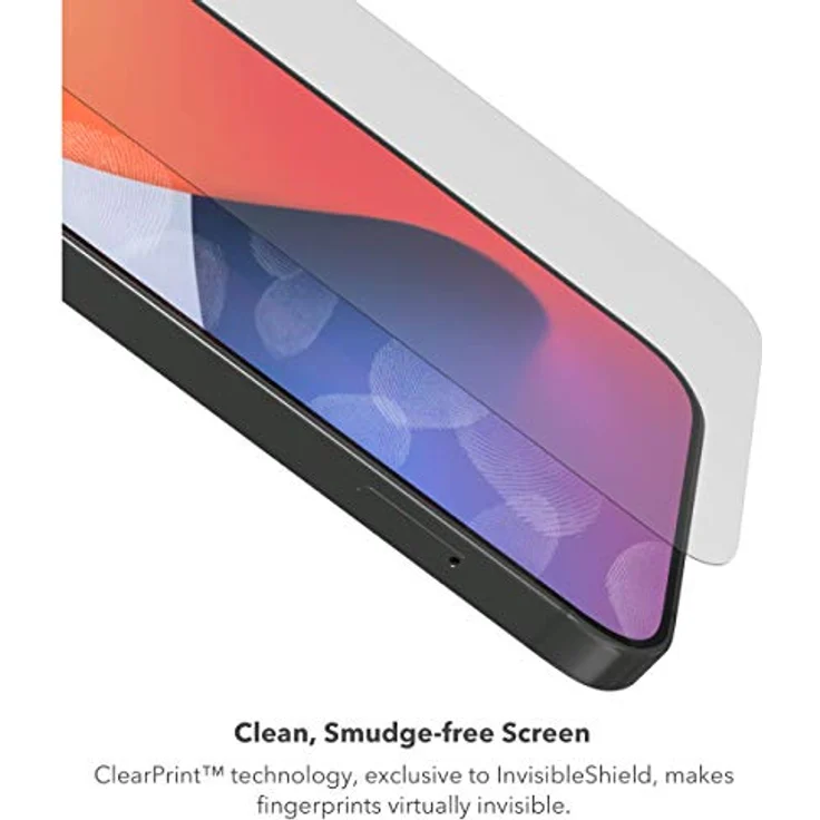 ZAGG InvisibleShield Glass Elite VisionGuard+ für das Apple iPhone 12/12 Pro/11/XR (Bildschirm), antimikrobiell, Stoßschutz, kratzfest, Blaulichtfilter – Bild 5