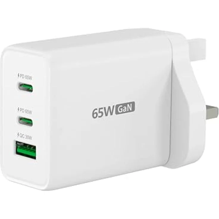 j5create 65 W GaN USB-C® 3-Port Ladegerät, Schnellladen mit 65 W Leistung – Bild 2