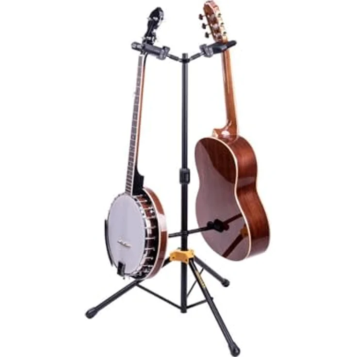 Hercules GS422BPLUS Plus Series Universal AutoGrip Duo Gitarrenständer – Bild 3