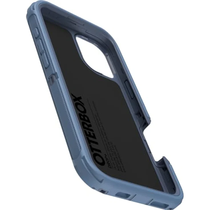 OtterBox Defender Series MagSafe Hülle für iPhone 16 Plus, stoßfest, sturzsicher, extrem robust, Schutzhülle, Militärstandard getestet, Blau – Bild 3