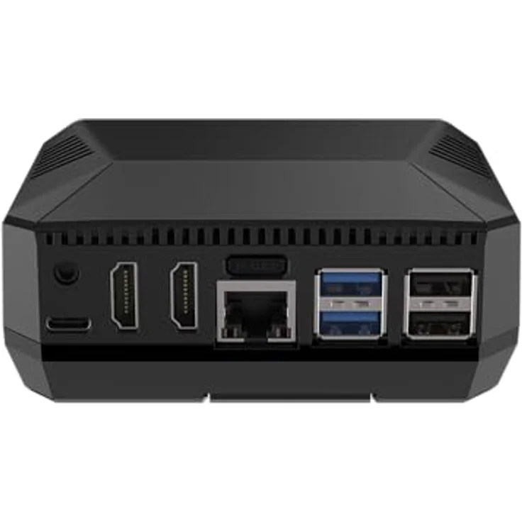 smart-home-komponente Argon ONE V3 M.2 NVME PCIE Case für Raspberry Pi 5, mit Aluminium-Kühlkörper, programmierbarem 30-mm-Lüfter und umfassender M.2 NVME-Unterstützung bis 2280 – Bild 4