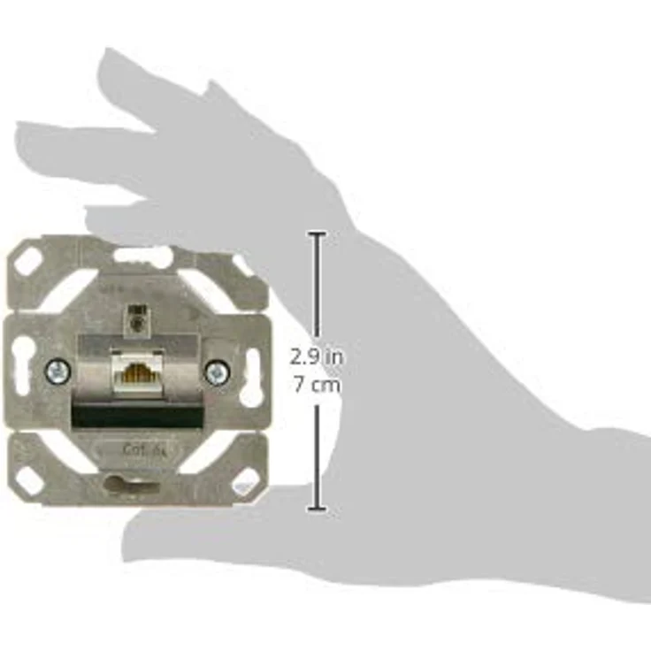 Gira 245100 Netzwerkdose 1-fach Cat.6A IEEE 802.3an Einsatz – Bild 5