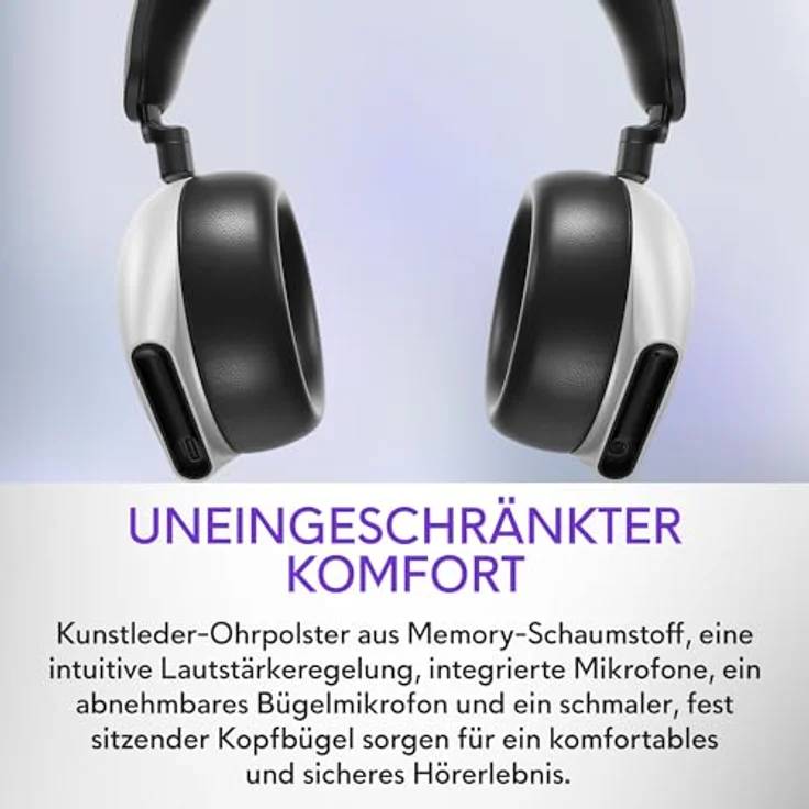 Dell Alienware Tri-Mode Wireless Gaming-Headset, Lunar Light – Bild 5