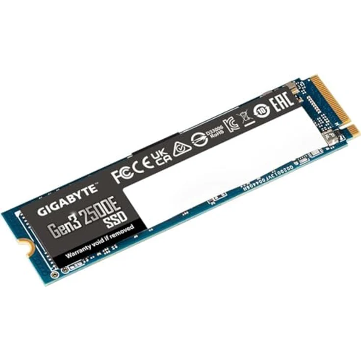 Gigabyte SSD Gen3 2500E 2TB M.2 PCIe G325E2TB, NVME (2000 GB, M.2), blau – Bild 5