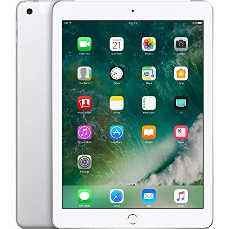 Apple iPad (2017) WiFi + Cellular 128 GB Silber (MP2E2FD-A) – Bild 2