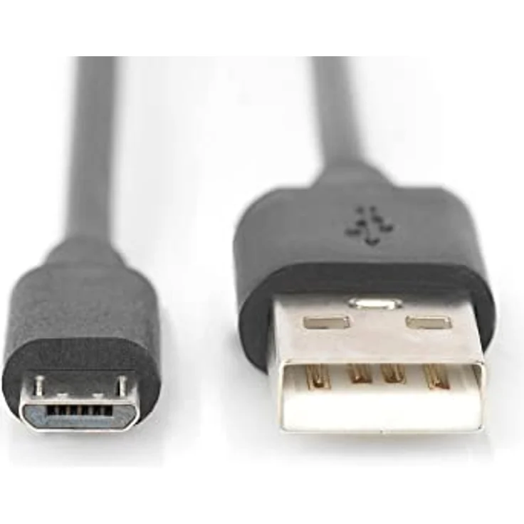 Assmann USB connection cable. type A - micro B M/M. 1.0m. USB 2.0 compatible. UL. bl (AK-300127-010-S) - Preisvergleich – Bild 2