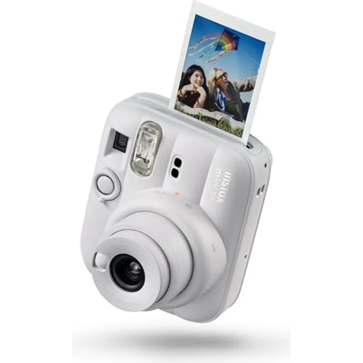 Fujifilm Instax Mini 13 Clay White, Sofortbildkamera, Weiss – Bild 1