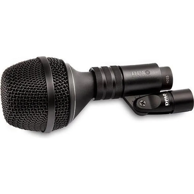DPA 4055, Mikrofon für Kick Drums mit linearem Frequenzgang und robuster Bauweise