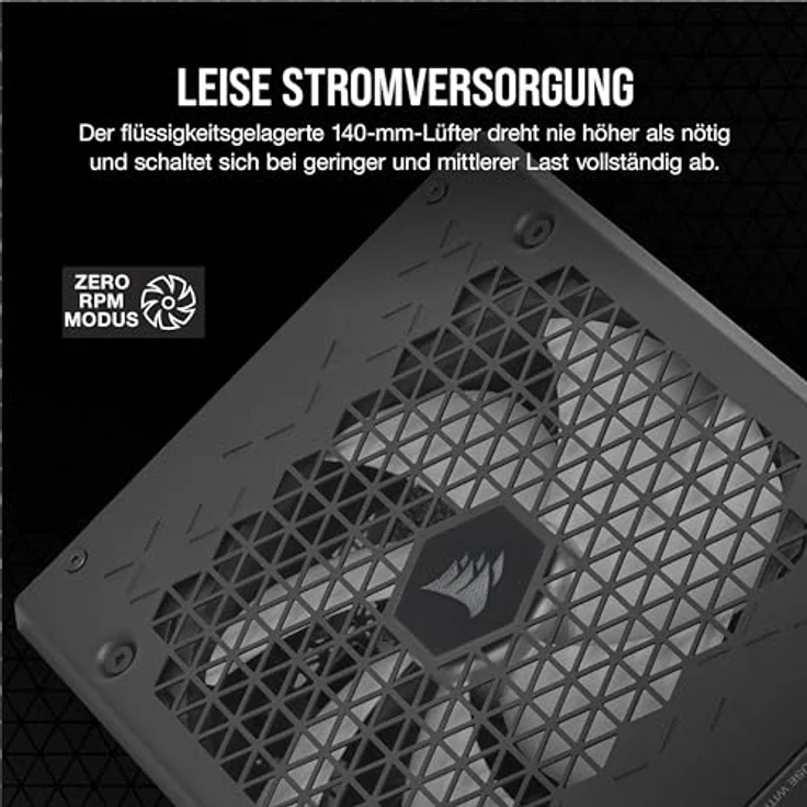 CORSAIR HX1200i Vollmodulares Extrem Geräuscharmes ATX-Netzteil - ATX 3.0 und PCIe 5.0-kompatibel - CORSAIR iCUE Software-Kompatibel - 80 Plus Platinum-Effizienz - Schwarz – Bild 4