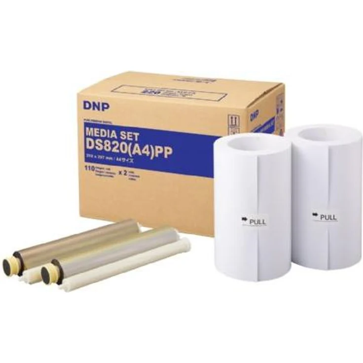 DNP, Kopierpapier, DS 820 PP Media Kit A 4 2x 110 Prints – Bild 1