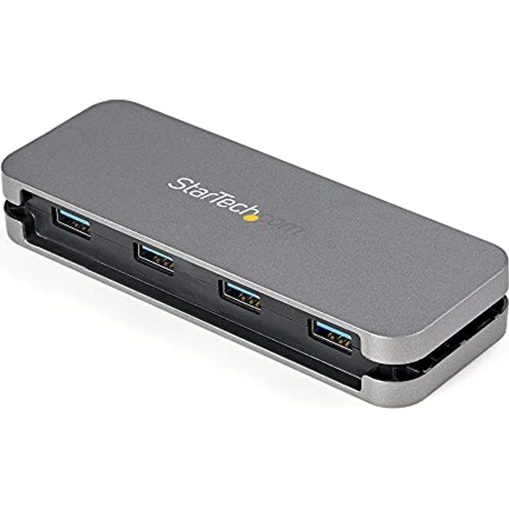 StarTech.com 4 Port USB-C-Hub - 3X USB-A - 5Gbit/s USB 3.0 Typ-C Hub (USB 3.2 Gen 1) - Busbetrieben - Tragbarer USB-C auf USB-A Adapter Hub - 28,5cm Kabel integirertes Host-Kabel (HB30CM4AB) – Bild 4
