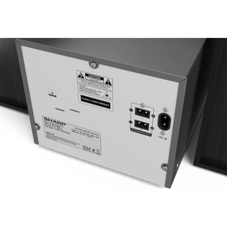 Sharp XL-B517D. Heim-Audio-Mikrosystem, Schwarz, DAB+, FM – Bild 5