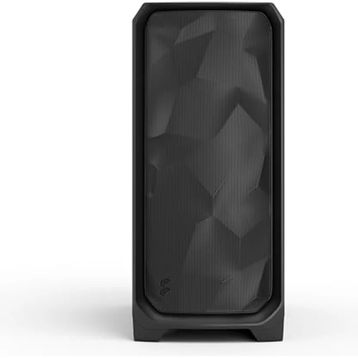 Fractal Design Meshify 3 Solid Midi-Tower PC-Gehäuse für E-ATX Motherboards, schwarz, mit 3 vorinstallierten 140-mm-Lüftern und Stahl-Seitenteil – Bild 3