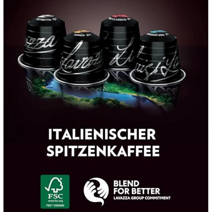Lavazza Espresso Maestro Classico 10 x 10 Kapseln, medium_roast - Espressomischung mit Noten von geröstetem Getreide und Keksen, Aroma-Safe Technology, höhere Intensität 9/13, mittlere Röstung – Bild 3