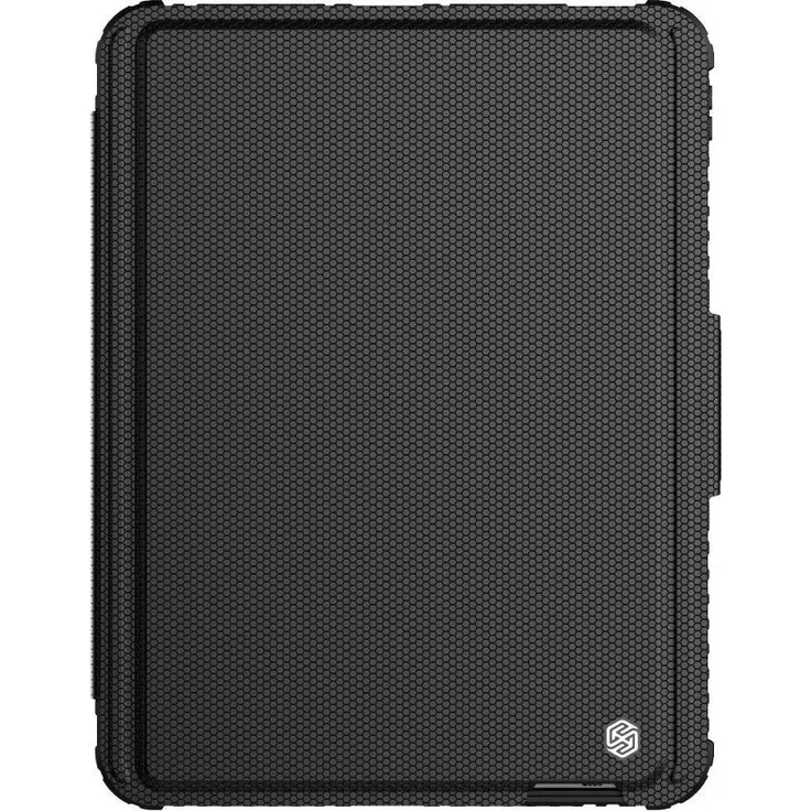 Nillkin Klappetui für iPad Pro 11" (2024, M4) mit abnehmbarer Bluetooth-Tastatur, 7-farbiger Hintergrundbeleuchtung und verstellbarem Ständer, Schwarz