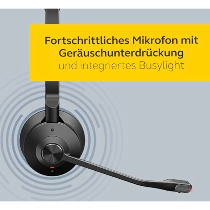 Jabra Engage 65 SE Stereo Headset, 150m Wireless Range, DECT Security, Lightweight Comfort – Bild 3