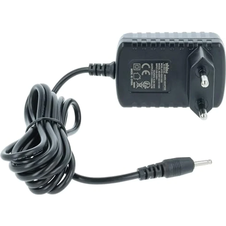 vhbw Ladegerät kompatibel mit Samsung SGH-C140, SGH-X180, SGH-C250, SGH-C160, SGH-C260, WEP-200, WEP-180, WEP-170, WEP-150, Eurostecker, schwarz, 5W Leistung – Bild 4