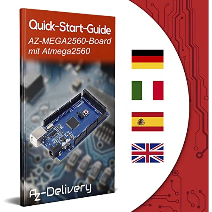 AZDelivery 3 x AZ-MEGA2560-Board Bundle mit Prototype Shield, kompatibel mit AZ-MEGA2560-Board, inklusive E-Book! – Bild 5