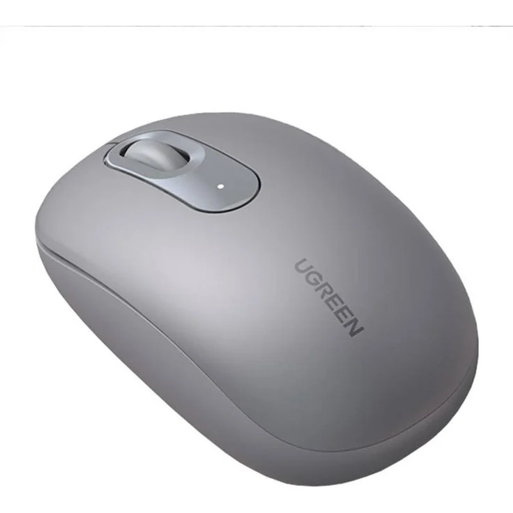 Ugreen 90669 Wireless Mouse, 2.4G Kabellose Maus mit Geräuschunterdrückung, grau