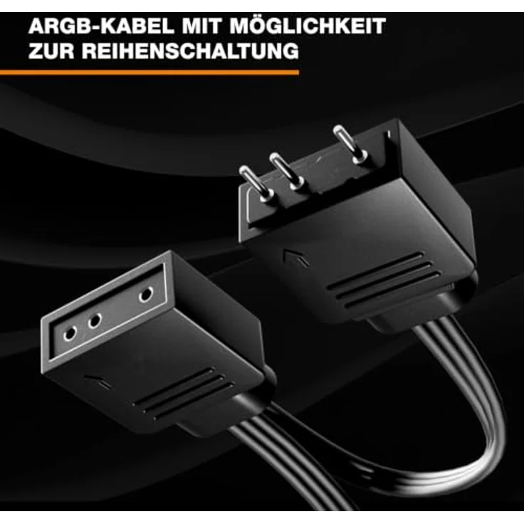 be quiet! LIGHT WINGS LX 140mm PWM Reverse Triple Pack | Gehäuselüfter mit Sleeve-Lager und umgekehrten Lüfterblättern – Bild 6